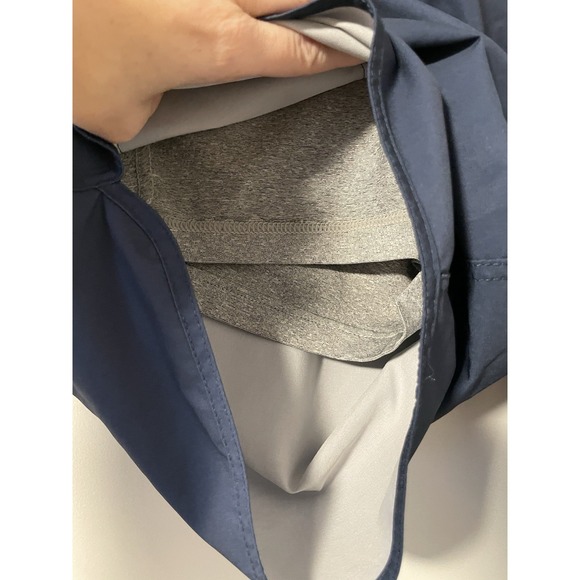 Fair Harbor Swim Trunks Men Large Blue Orange Red Performance Lined Shorts 8.5" - Picture 4 of 11